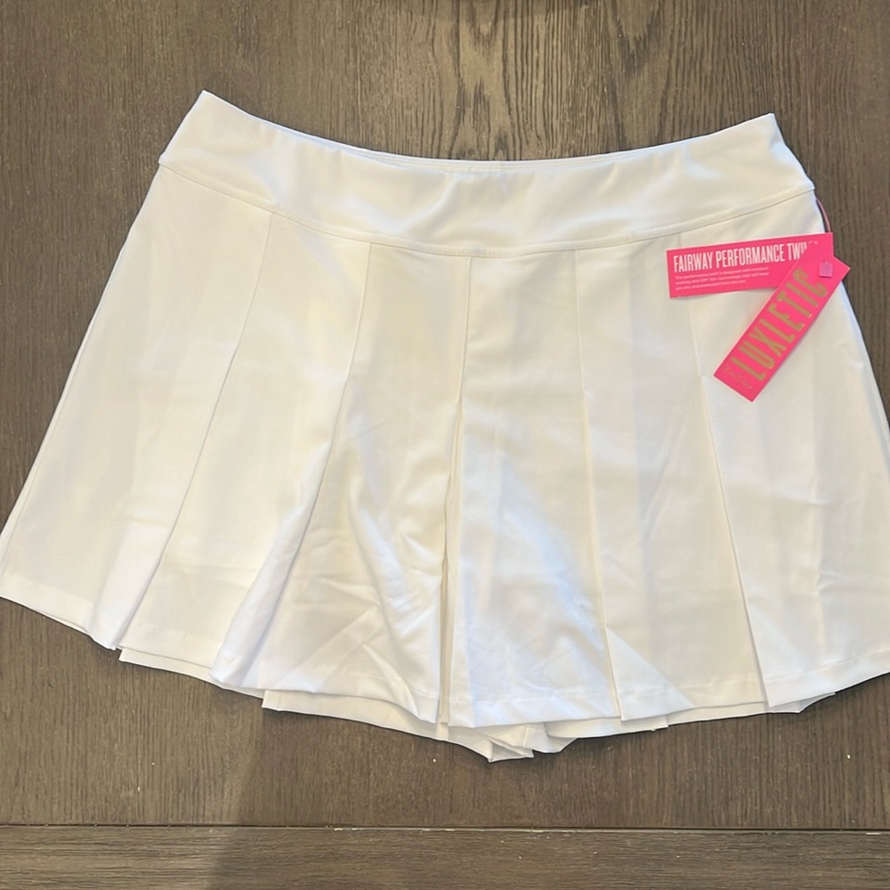 Lilly Pulitzer Luxletic Athletic Skort Shorts 16 Golf Tennis Pickleball  NWT❤️❤️
